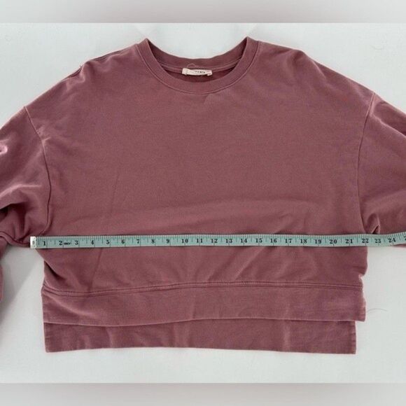 Zenana Long Sleeve Pull Over Sweater Pink Small - Picture 7 of 7